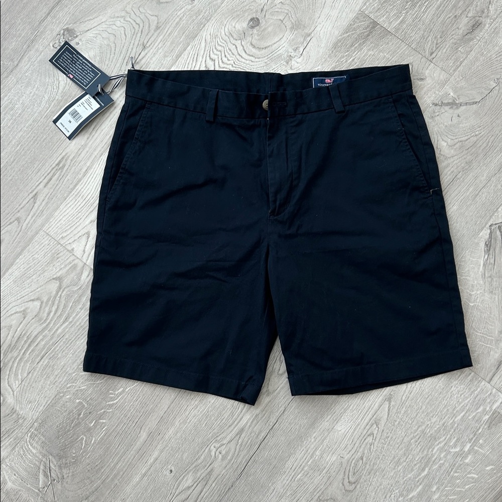 Vineyard Vines Navy Men's Flat Front Shorts
